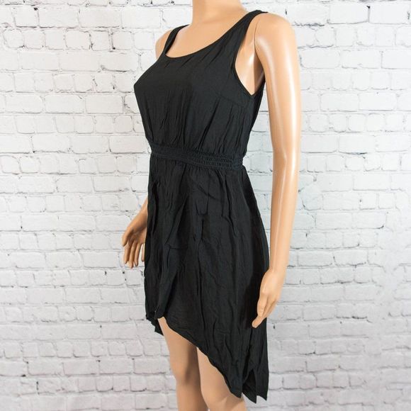 Zenana black casual high low dress - Picture 5 of 7